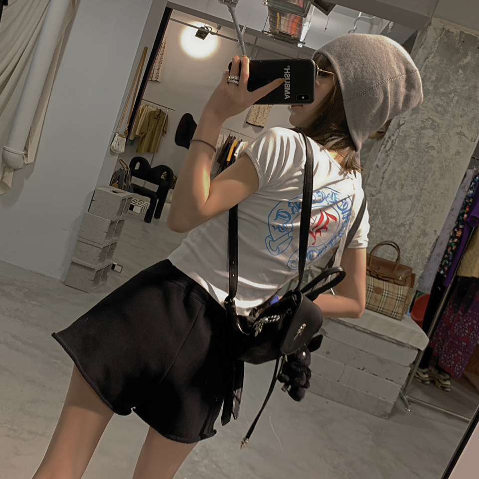 CHROME HEARTS 크롬하츠 복조리미니백팩 지수백 17cm  K033-1 (스웨이드) (925실버)