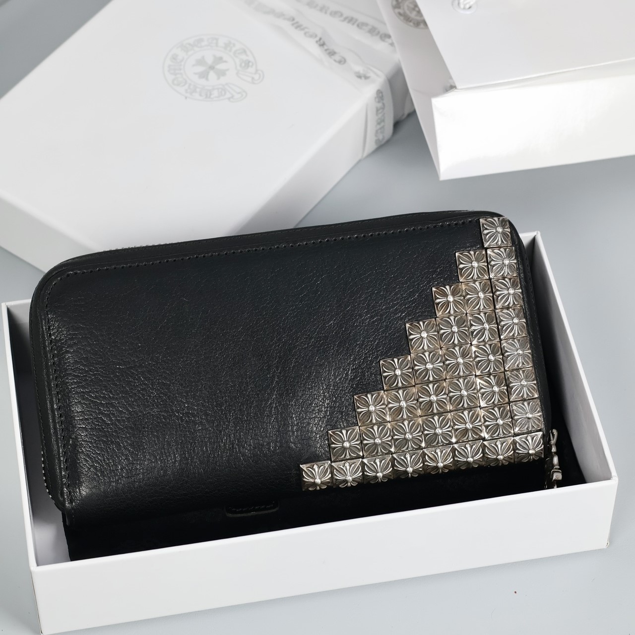 CHROME HEARTS 크롬하츠 장지갑 CHQ023#W021 (925실버)