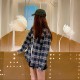 CHROME HEARTS 크롬하츠 체크무늬셔츠 2507211423