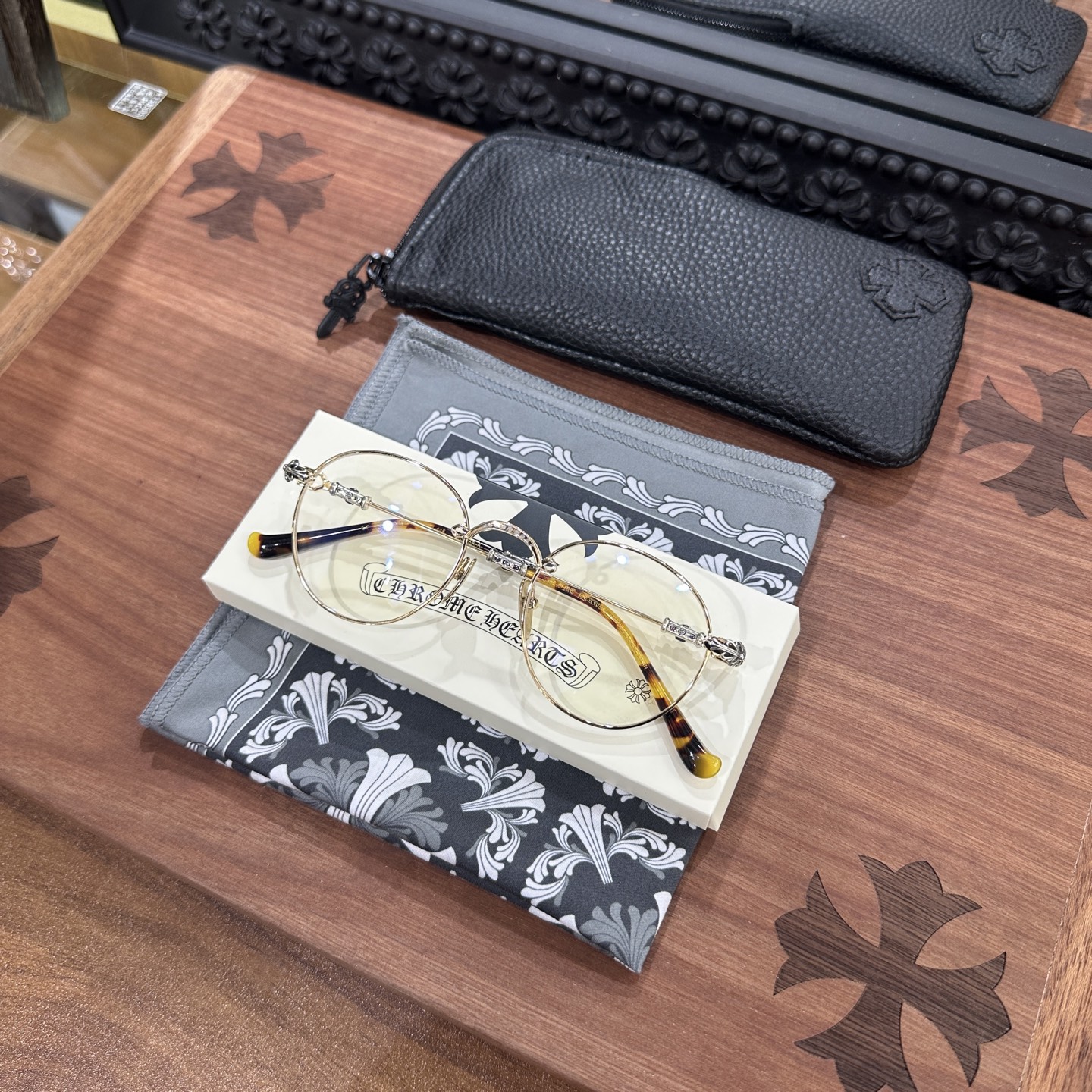 CHROME HEARTS 크롬하츠 부바A Bubba-A 안경 (925실버) #25971836