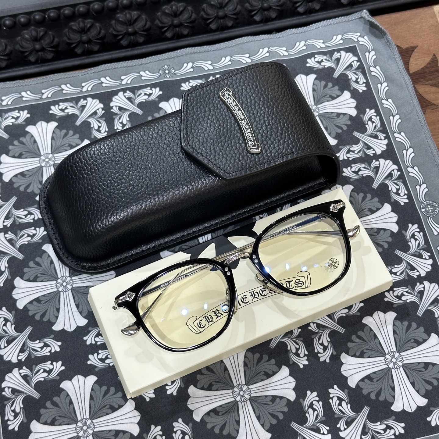 CHROME HEARTS 크롬하츠 샤가스 SHAGASS 안경 (925실버) #25972055