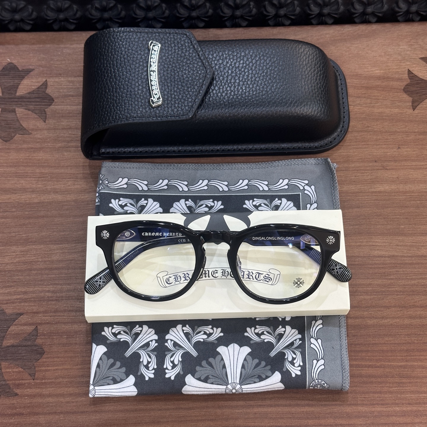 CHROME HEARTS 크롬하츠 딩가롱링롱 DINGALONGLINGLONG 안경 (925실버) #25972155