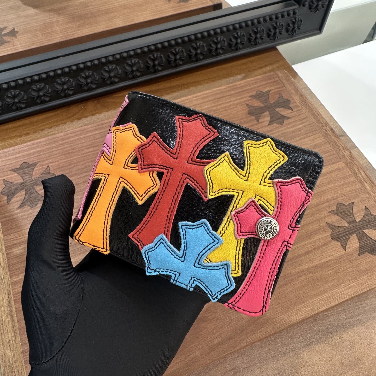 CHROME HEARTS 크롬하츠 반지갑 #25981801 (925실버)