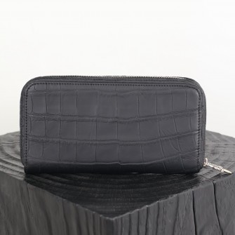 CHROME HEARTS 크롬하츠 지퍼 장지갑(악어가죽) #259131938 (925실버)