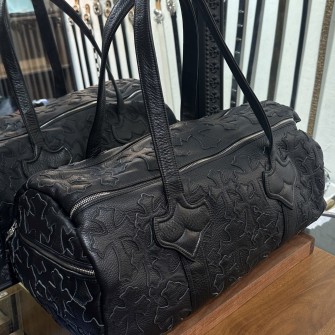 CHROME HEARTS 크롬하츠 가죽 Duffle Bag 더플백 #259221837 (925실버)