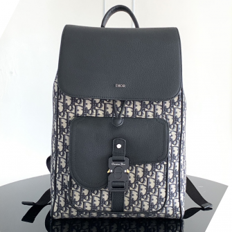 Dior 디올 쌔들 플랩 백팩 Oblique 1ADBA200YKS