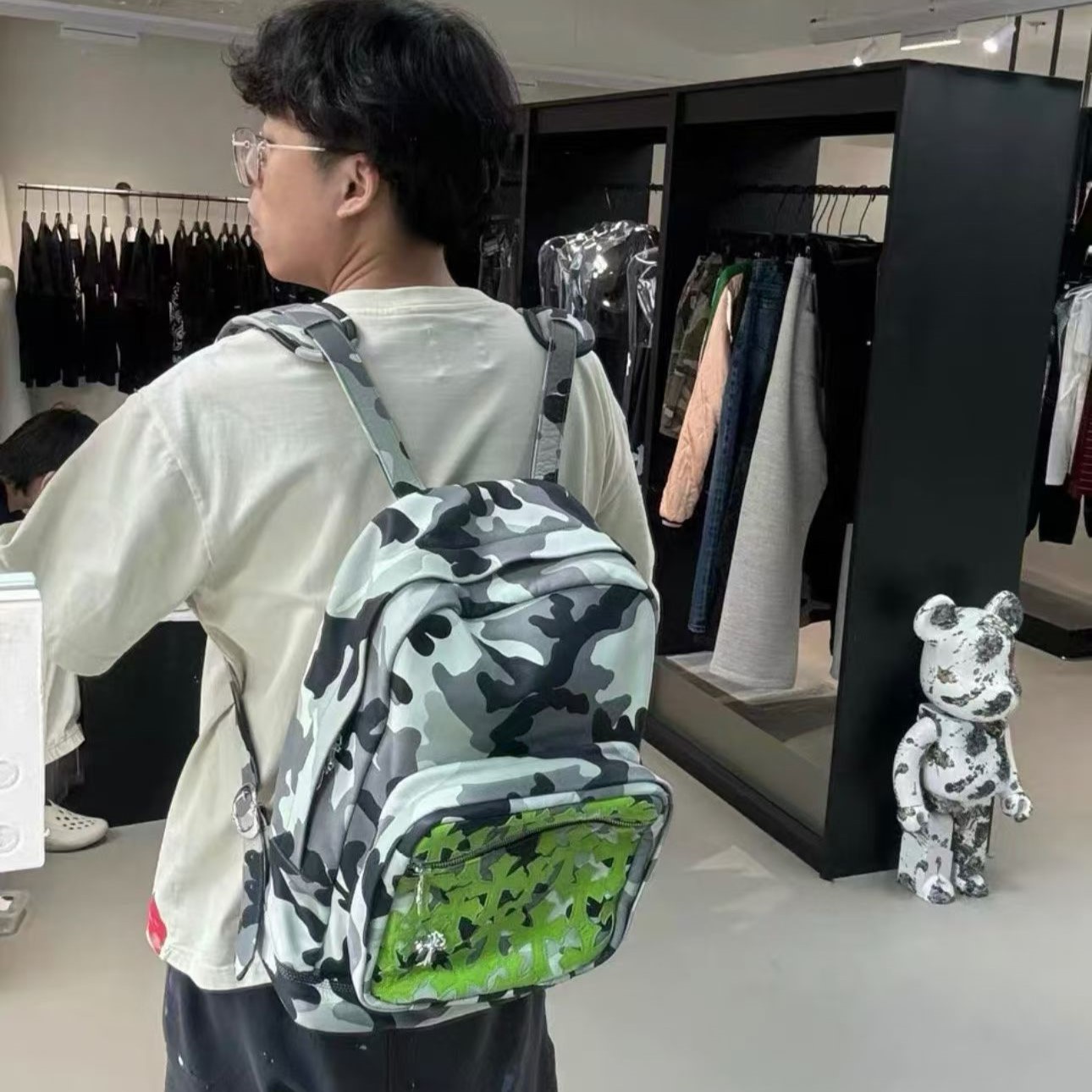 CHROME HEARTS 크롬하츠 런던 한정판 7th백팩 #163651114 (925실버)