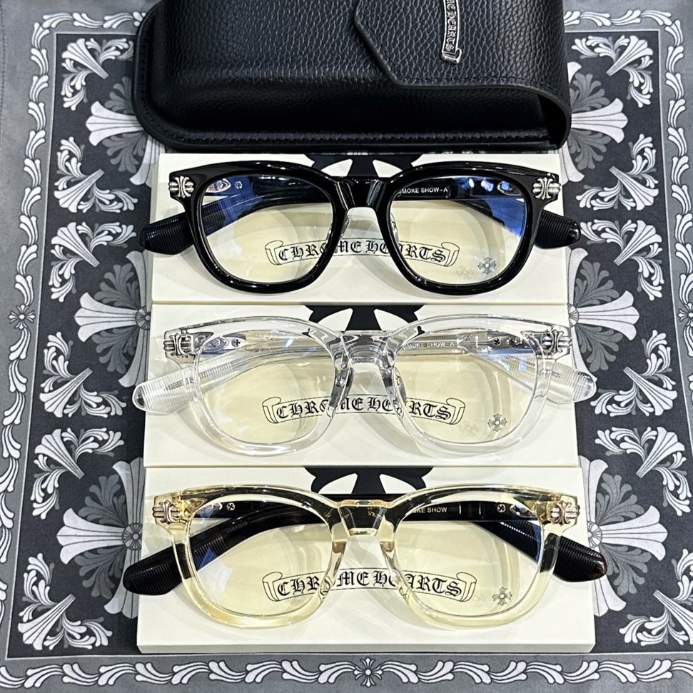 CHROME HEARTS 크롬하츠 안경 스모크 쇼 SMOKE SHOW 안경 (925실버) #153551118