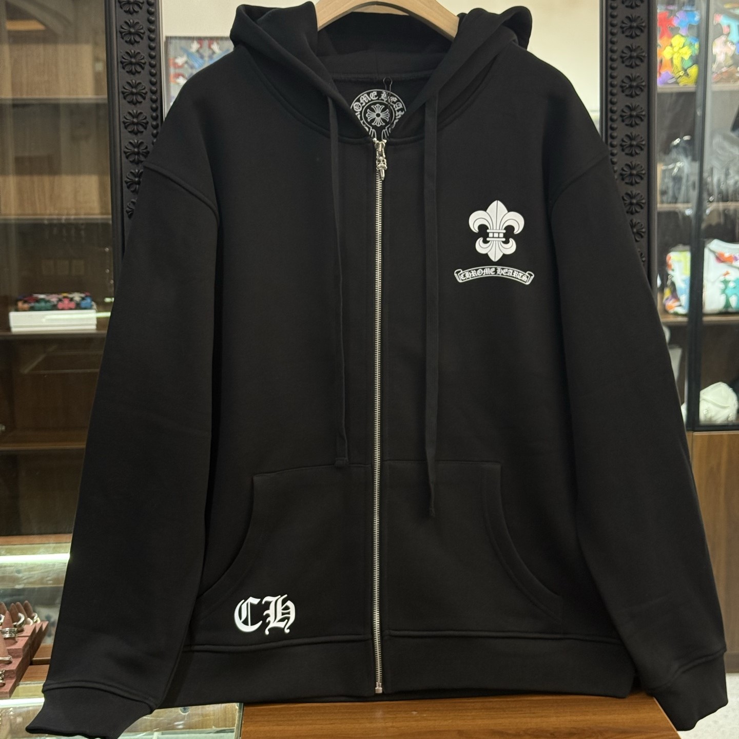 CHROME HEARTS 크롬하츠 후드 짚업 #155851120