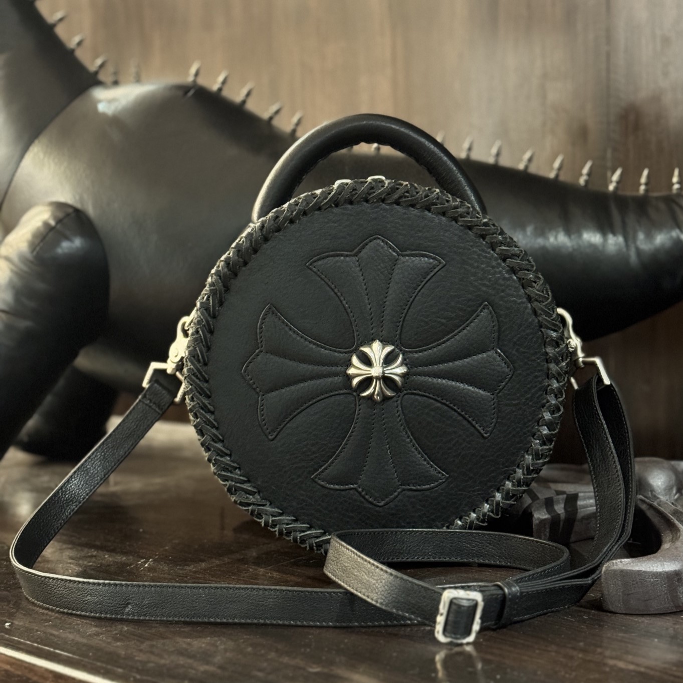 CHROME HEARTS 크롬하츠 블루문 숄더백 #175325123 (925실버)