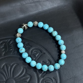 CHROME HEARTS 크롬하츠 터키석 비즈 팔찌 #18525123