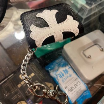 CHROME HEARTS 크롬하츠 카드 지갑 체인 포함(일반금속,925실버아님)  #163251213