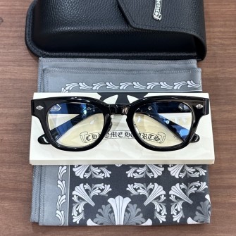 CHROME HEARTS 크롬하츠 안경 제나테일예 JENNA TAIL YEA BK (925실버) #174751217