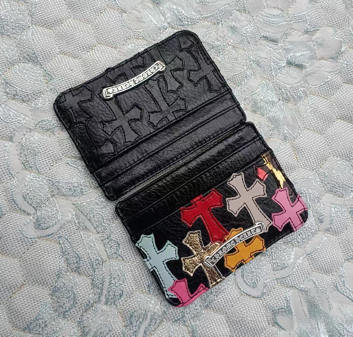 CHROME HEARTS 크롬하츠 카드 지갑 #211951229W029 (925실버)