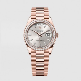 [프리미엄] ROLEX 롤렉스 데이데이트 36mm 로즈골드 128345RBR