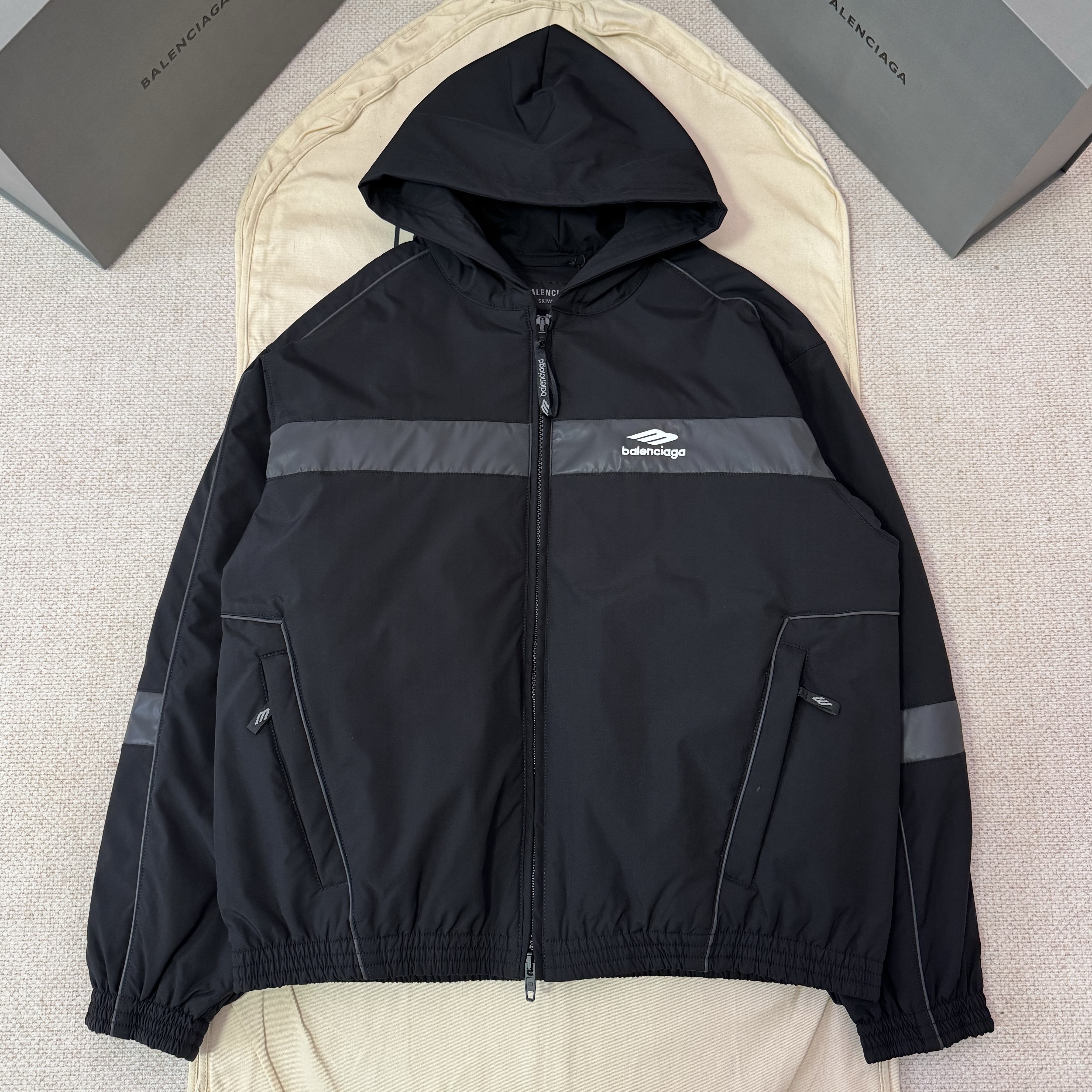 BALENCIAGA 발렌시아가 스포츠 아이콘 스노우보드 트랙슈트 파크바람막이 #1616114