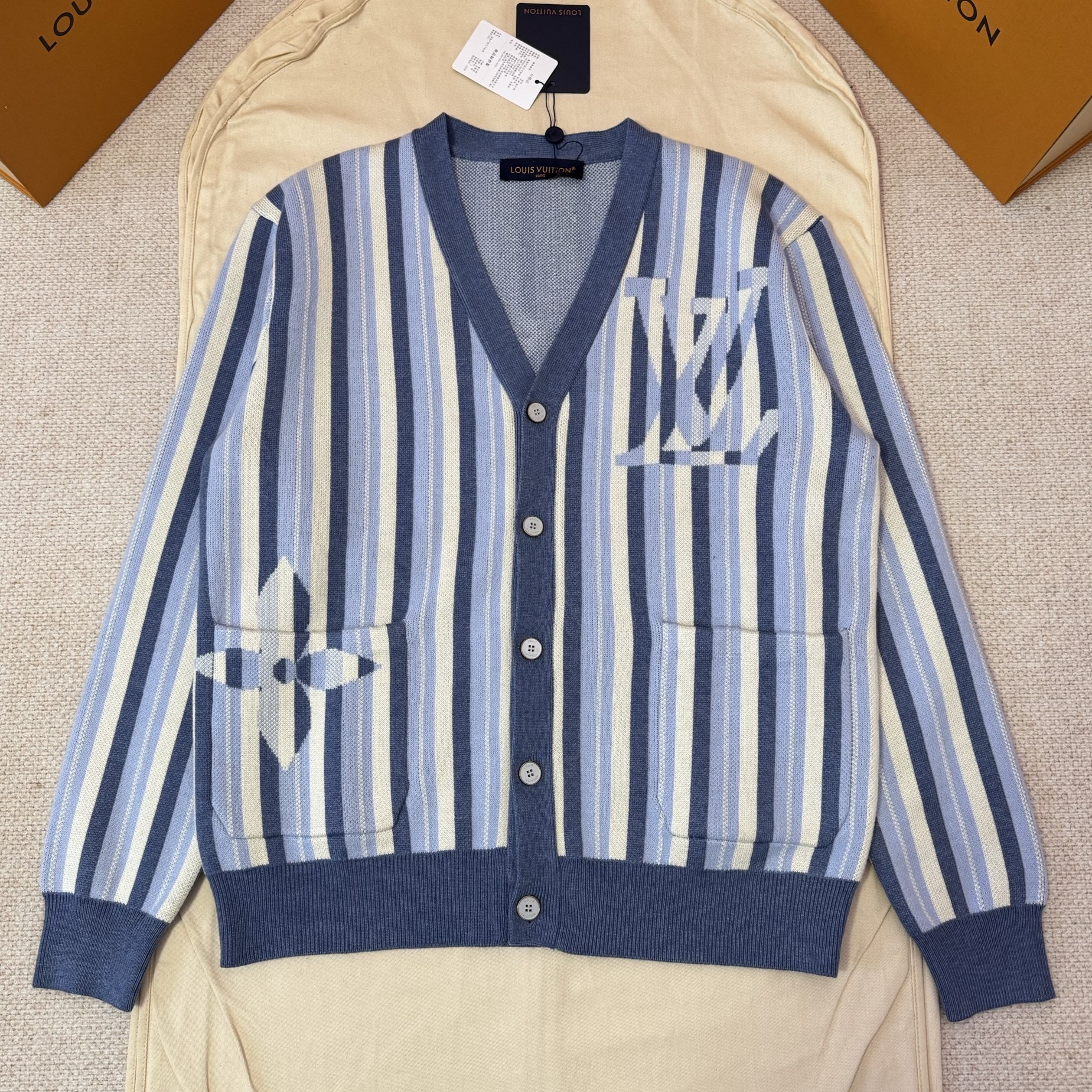 LOUIS VUITTON 루이비통 줄무늬 가디건 1AJUHH #16496115