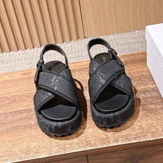 DIOR 디올 D-LANE 플랫폼 샌들 #2226120