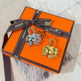 HERMES 에르메스 백참(백꾸) 코끼리 #15110122