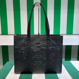 PRADA 프라다 앤티크 나파 레더 토트백 슬레이트 소가죽 (5칼라) 1BG460