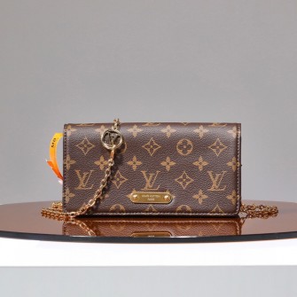 LOUIS VUITTON 루이비통 WALLET ON CHALN LlLY M82509 {한정시간특가}
