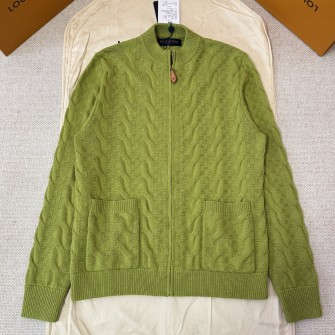 LOUIS VUITTON 루이비통 투포켓 케이블 니트집업 #16496225