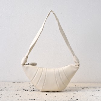 LEMAIRE 르메르 크루아상 범백 나파 레더 소프트 크로스백 미듐 (5칼라) #17130225