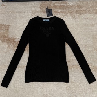 PRADA 프라다 크루넥 스웨터 또는 니트 탑 #2176312