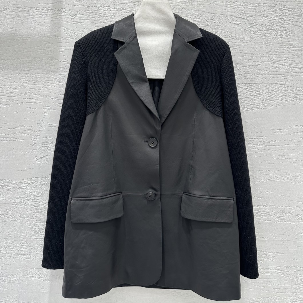 LORO PIANA 로로피아나 가죽 정장 재킷 #14376326