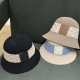 LOEWE 로에베 애너그램 버킷 햇 (Anagram Bucket Hat in Raffia and Calfskin)