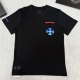 CHROME HEARTS 크롬하츠 플러스 로고 하라주쿠 반팔 티셔츠 (Chrome Hearts Plus Logo Harajuku Short Sleeve T-Shirt)