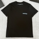 CHROME HEARTS 크롬하츠 라이트 블루 스크롤 로고 포켓 반팔 티셔츠 (Chrome Hearts Light Blue Scroll Logo Pocket T-Shirt)