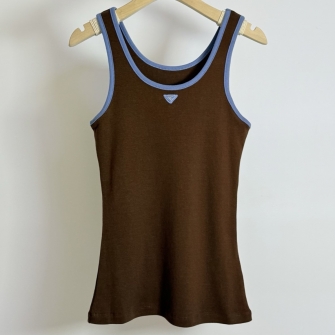PRADA 프라다 코튼 저지 탱크 탑 (Prada Cotton Jersey Tank Top)