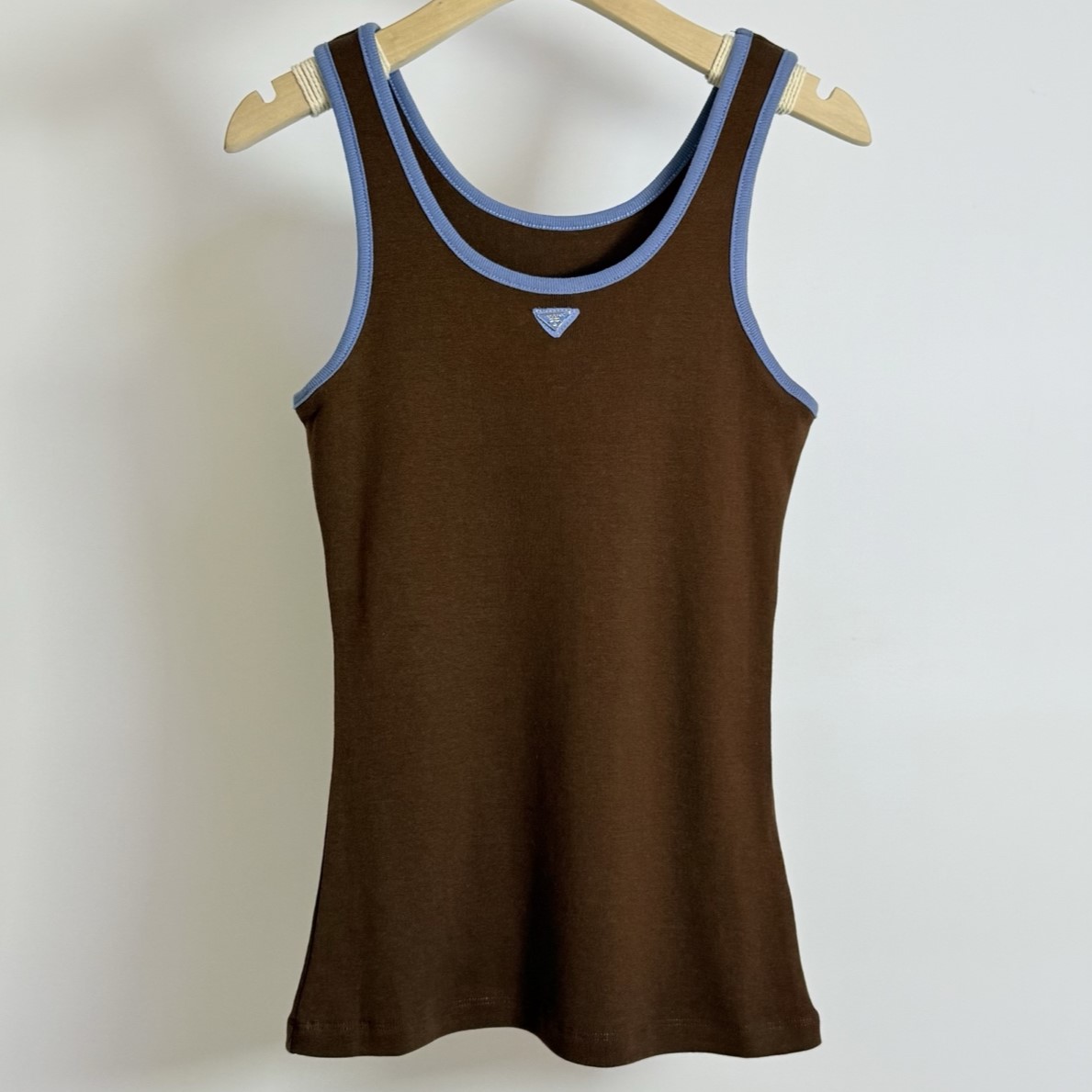 PRADA 프라다 코튼 저지 탱크 탑 (Prada Cotton Jersey Tank Top)