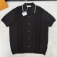Brunello Cucinelli 브루넬로 쿠치넬리 콘트라스트 디테일 자카드 반소매 니트 셔츠 (Contrasting Detail Jacquard Short-Sleeve Knit Shirt / Polo)