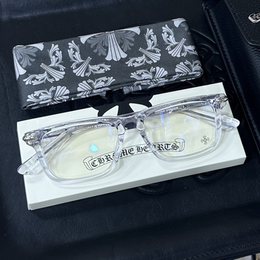 CHROME HEARTS 크롬하츠 리틀 딩거 안경테 (Little Dinger) (925실버) #17536519
