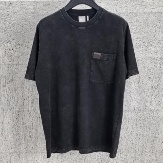 DIOR 26SS 디올 그레이 패치 포켓 반팔 티셔츠 683J696F3036 C820