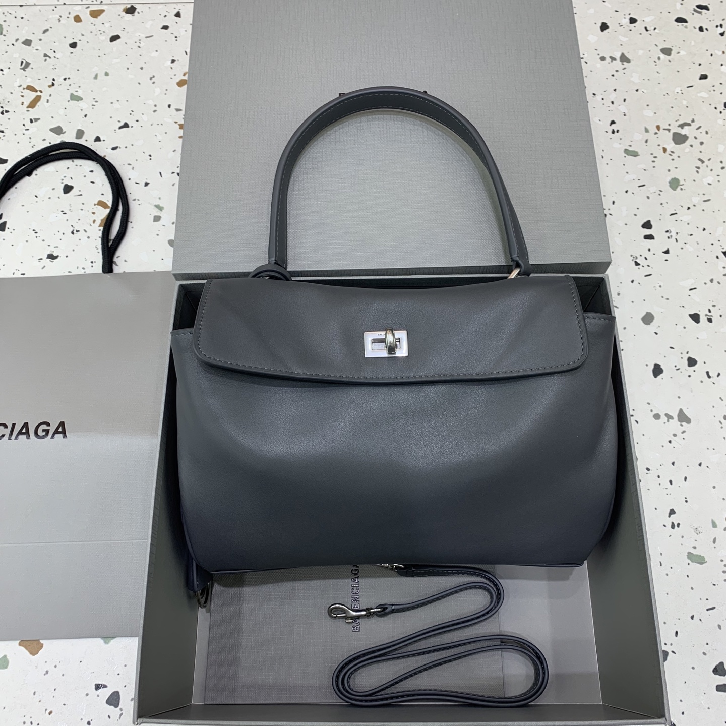 BALENCIAGA 발렌시아가 로데오 핸드백 스몰 29cm #789772-3