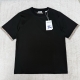 BURBERY 버버리 체크 트리밍 코튼 티셔츠 #1766527
