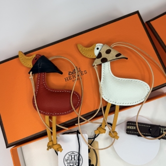 HERMES 에르메스 쁘띠 아쉬 오리 백 참 (Hermes Petit h Duck Charm) #1626528