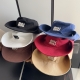 MIUMIU 미우미우 드릴 햇 블랙 화이트 (Drill Hat Black White) #1919667