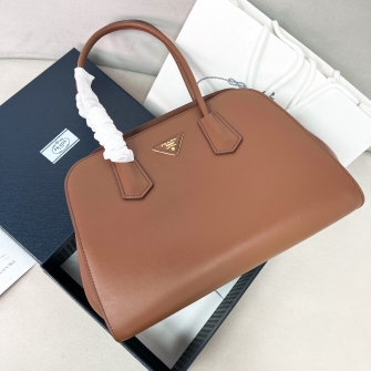 PRADA 프라다 미디엄 가죽 토트백 1BG606