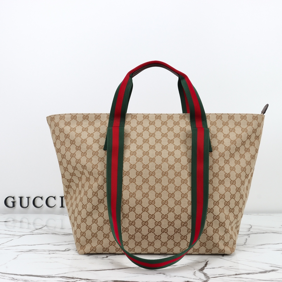 GUCCI 구찌 GG 패브릭 미디움 쇼핑백 토트백 (미듐/스몰) 875929/875941