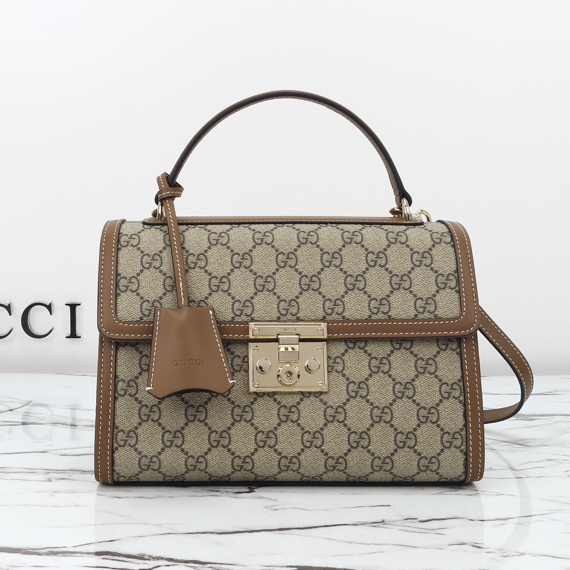 GUCCI 구찌 패들락 탑 핸들백 미듐 (3칼러) #838998