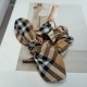 BURBERRY 버버리 헤어밴드 체크 리본 스크런치 헤어밴드 #16146729